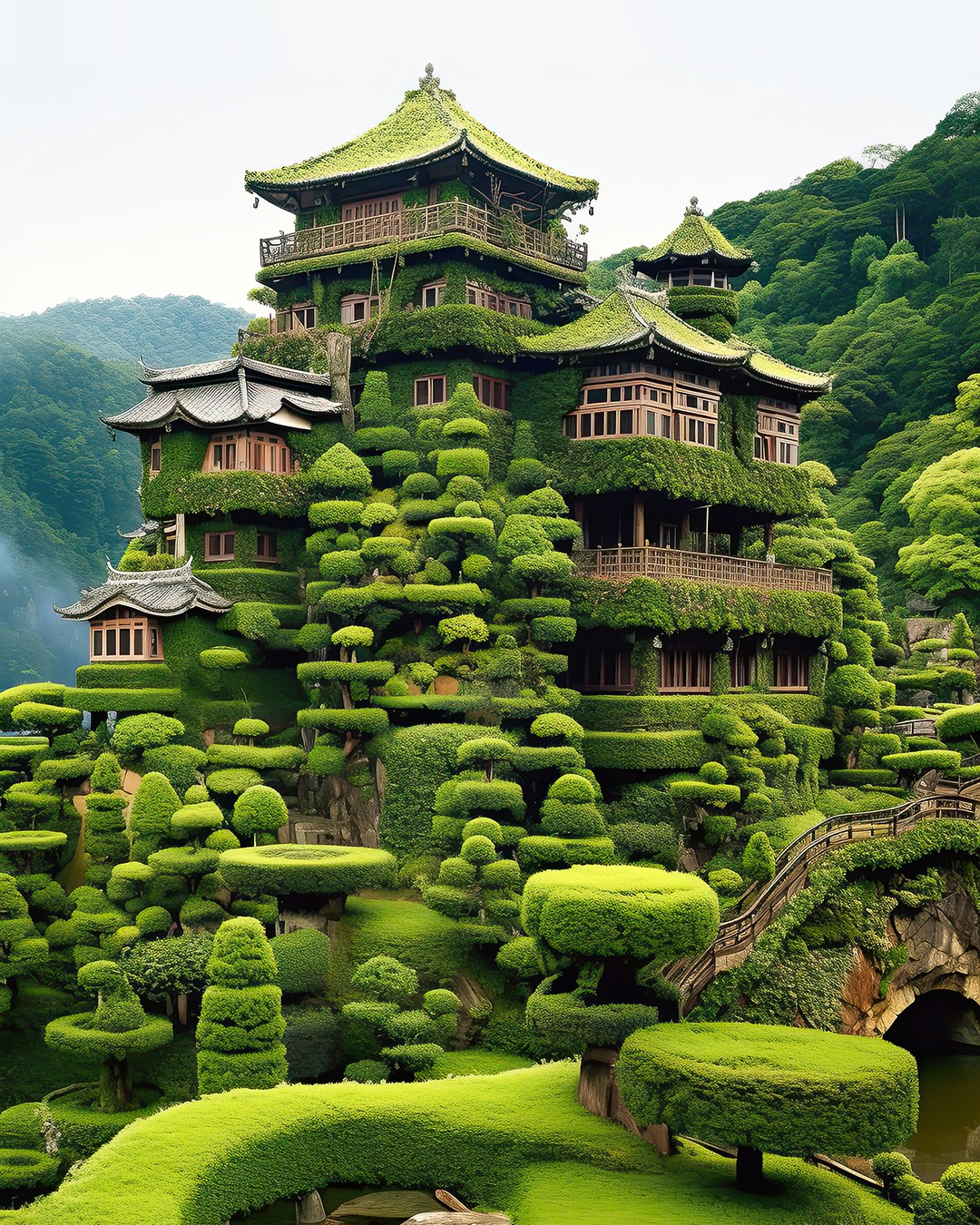 Blending Harmony in Your Backyard - Bringing Japanese Serenity to a Chinese Garden Design